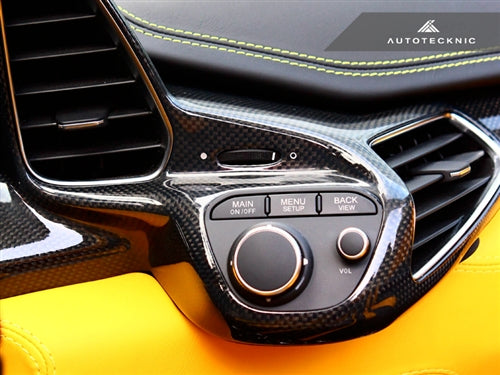 Wicked Coatings - Car interior parts coated in carbon fibre hydrographic  film painted black