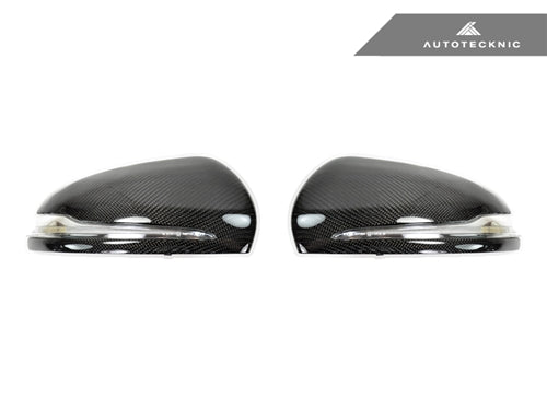 AutoTecknic Replacement Carbon Fiber Mirror Covers - Mercedes-Benz W205 C-Class | W222 S-Class