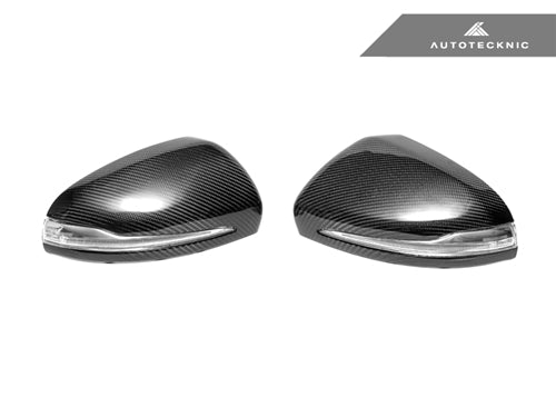 AutoTecknic Replacement Carbon Fiber Mirror Covers - Mercedes-Benz W205 C-Class | W222 S-Class - AutoTecknic USA