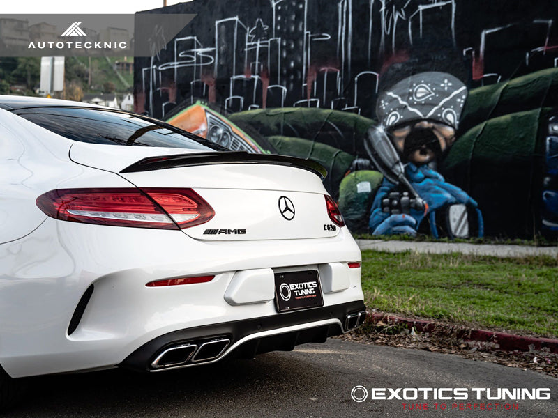 AutoTecknic Competition Carbon Trunk Lip Spoiler - Mercedes-Benz C205 C- Class Coupe | AutoTecknic AutoTecknic Competition Carbon Trunk Lip Spoiler - Mercedes-Benz C205 C- Class Coupe | AutoTecknic