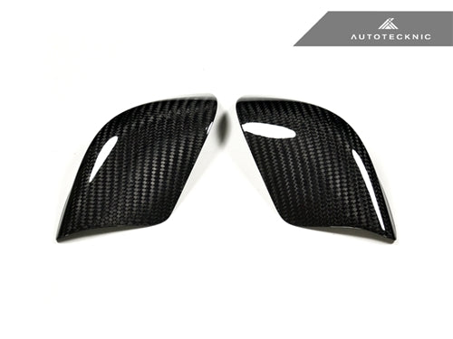 AutoTecknic Dry Carbon Fiber Mirror Covers - Nissan R35 GT-R