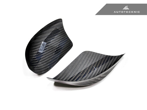 AutoTecknic Dry Carbon Fiber Mirror Covers - Nissan R35 GT-R - AutoTecknic USA