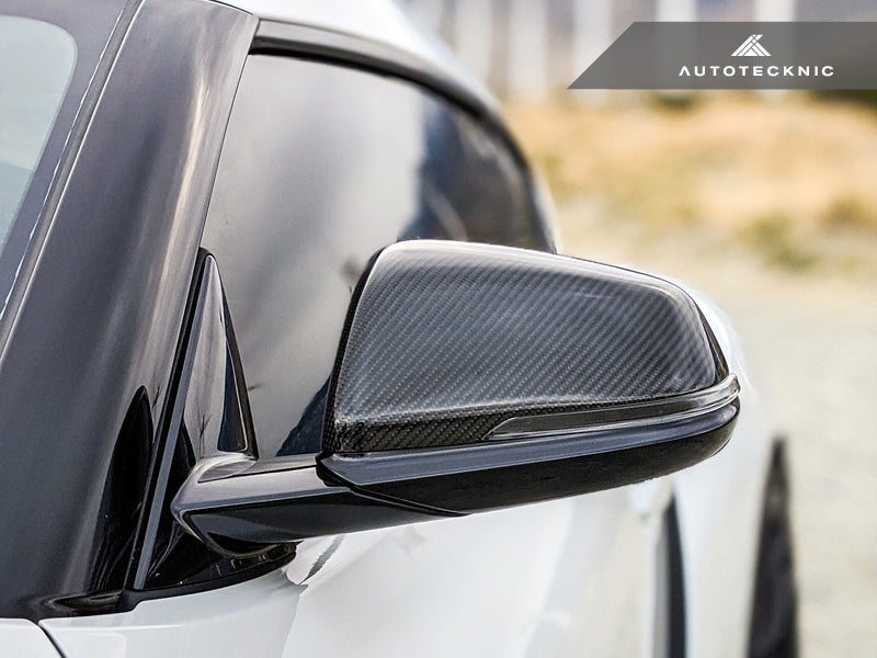 AutoTecknic Replacement Carbon Fiber Mirror Covers - A90 Supra 2020-Up