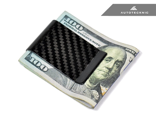 AutoTecknic Dry Carbon Fiber Money Clip - Version 2