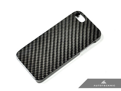 AutoTecknic Carbon Fiber iPhone Cover - 5 Hard Case