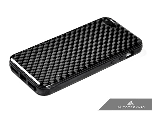 AutoTecknic Carbon Fiber iPhone Cover - 5 Soft Case