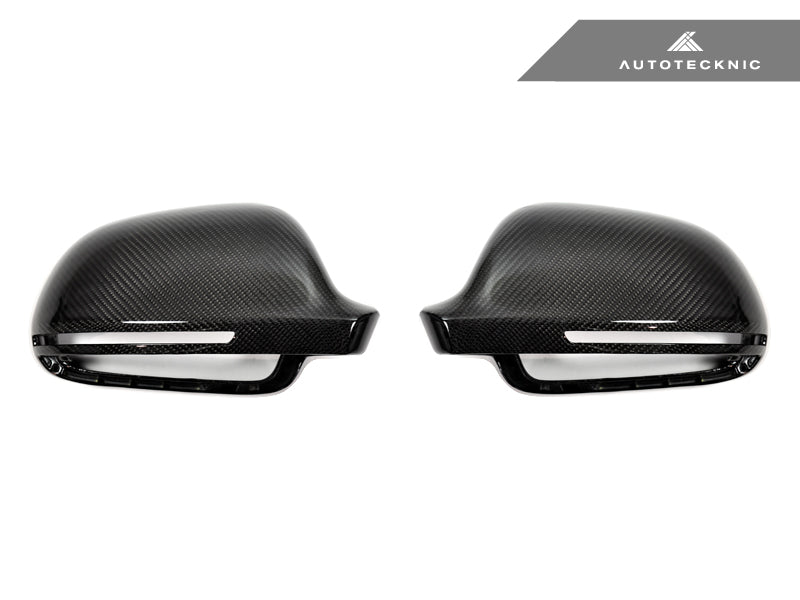 AutoTecknic Replacement Carbon Mirror Covers - Audi 8P A3/ S3 08-10 | B8 8K A4/ S4 08-09 | 8T A5/ S5 08-09