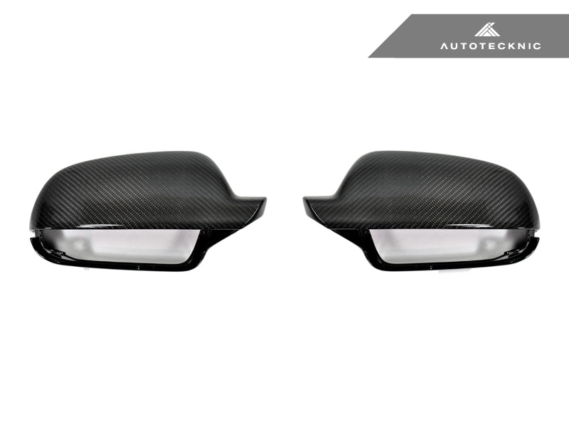 AutoTecknic Replacement Carbon Mirror Covers - Audi 8P A3/ S3 10-13 | B8 8K A4/ S4 10-15 | 8T A5/ S5 11-15