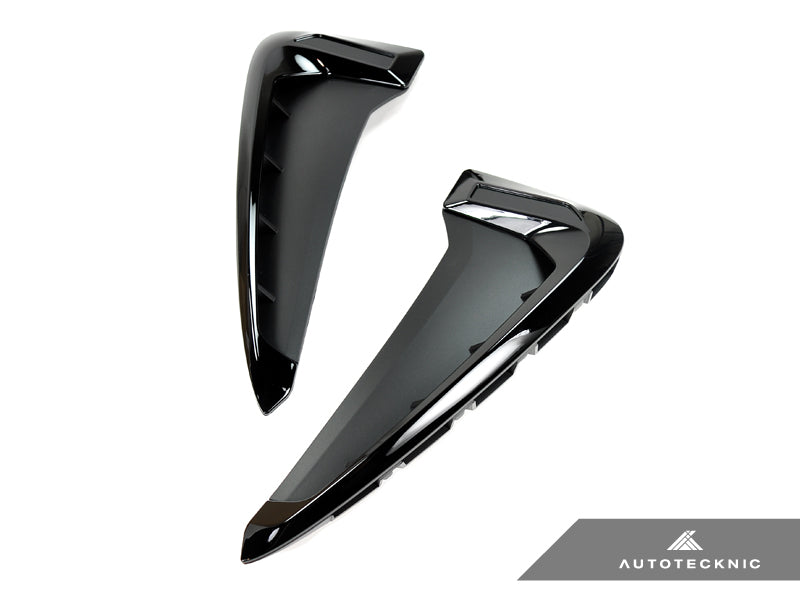 AutoTecknic Replacement Glazing Black Fender Trims - F15 X5 | F85 X5M