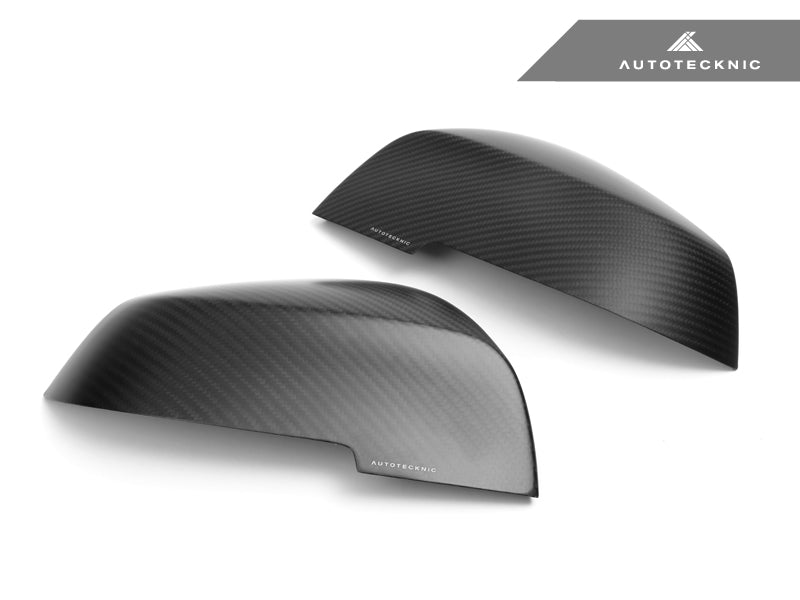 AutoTecknic Replacement Dry Carbon Mirror Covers - E84 X1 | F20 1-Series | F22 2-Series | F30 3-Series | F32/ F36 4-Series | F87 M2 - AutoTecknic USA