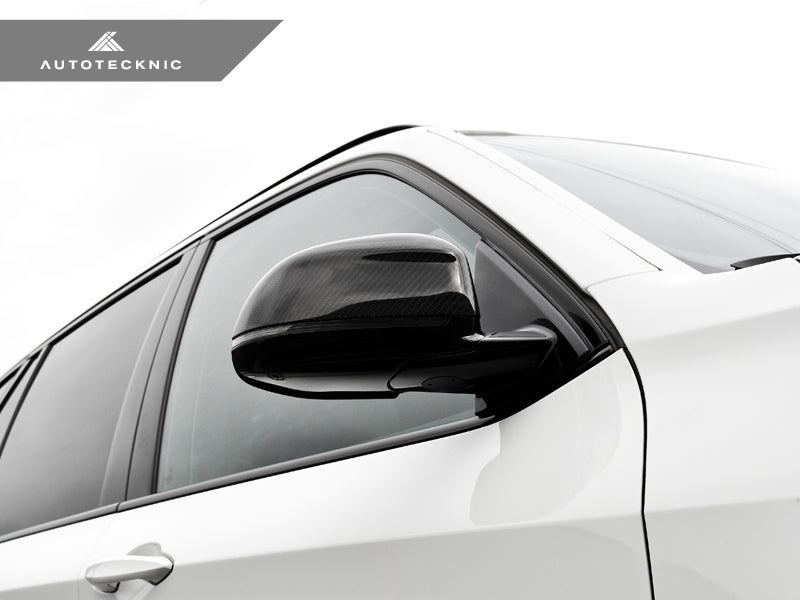 AutoTecknic Replacement Carbon Fiber Mirror Covers - BMW F25 X3