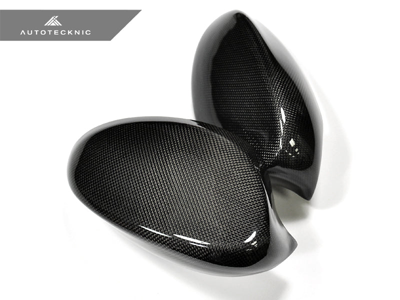 AutoTecknic Replacement Carbon Fiber Mirror Covers - BMW E92 Coupe / E93 Cabrio | 3-Series Pre-LCI