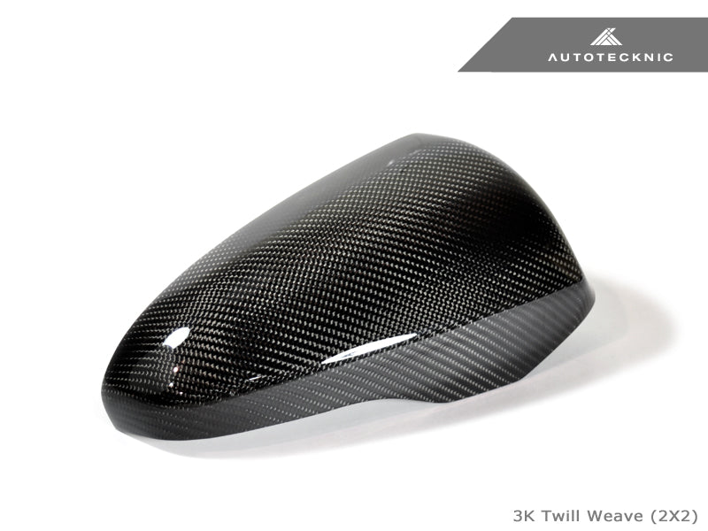 AutoTecknic Replacement Carbon Fiber Mirror Covers - BMW F10 M5 | F06 / F12 / F13 M6