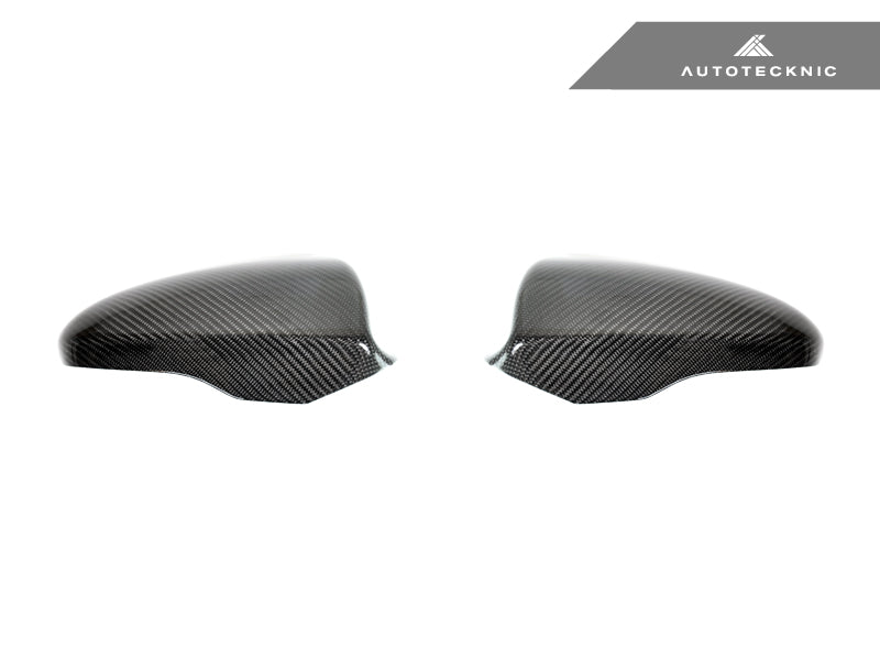 AutoTecknic Replacement Carbon Fiber Mirror Covers - BMW F10 M5 | F06 / F12 / F13 M6