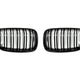 AutoTecknic Dual-Slat Glazing Black Front Grille Set - F22 2-Series | F87 M2
