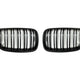 AutoTecknic Dual-Slats Stealth Black Front Grille Set - F87 M2 | F22 2-Series