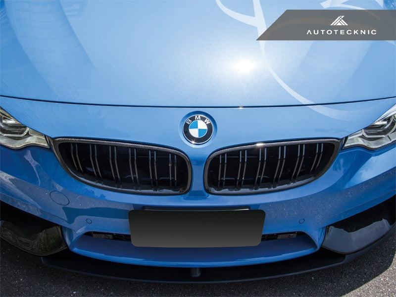 Trockener Carbon Auto Front stoßstange Grill Kühlergrill für BMW