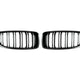 AutoTecknic Dual-Slats Stealth Black Front Grille Set - F32/ F36 4-Series | F80 M3 | F82 M4