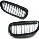 AutoTecknic Stealth Black Front Grille Set - E63/ E64 6-Series & M6