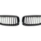 AutoTecknic Glazing Black Front Grille Set - E63/ E64 6-Series & M6