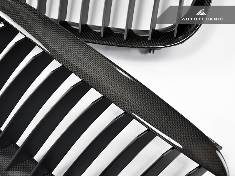 AutoTecknic Carbon Fiber Front Grille Set - E63/ E64 6-Series & M6