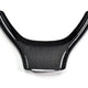AutoTecknic Carbon Fiber Steering Wheel Trim - F10 M5 Pre-LCI & 5-Series MSport | F06/ F12/ F13 6-Series | F01/ F02 7-Series