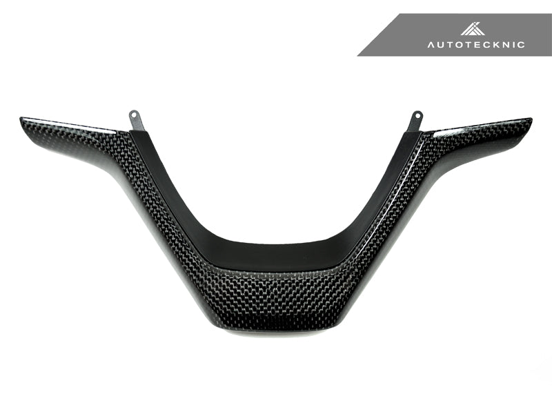 AutoTecknic Carbon Fiber Steering Wheel Trim - F25 X3 | F26 X4 | F15 X5 | F16 X6