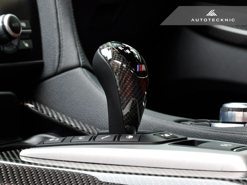 AutoTecknic Carbon Fiber Gear Selector Cover - BMW F10 M5