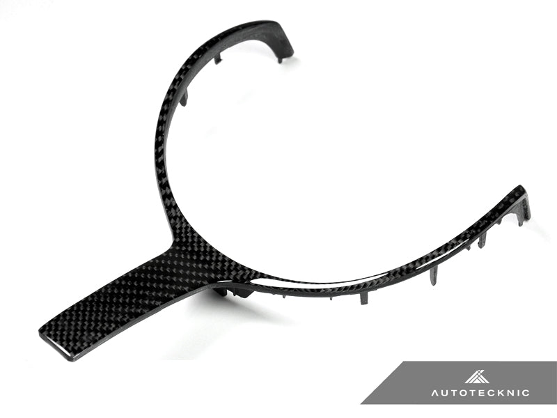 AutoTecknic Carbon Fiber M-Sport Steering Wheel Trim - F15 X5 | F16 X6 - AutoTecknic USA