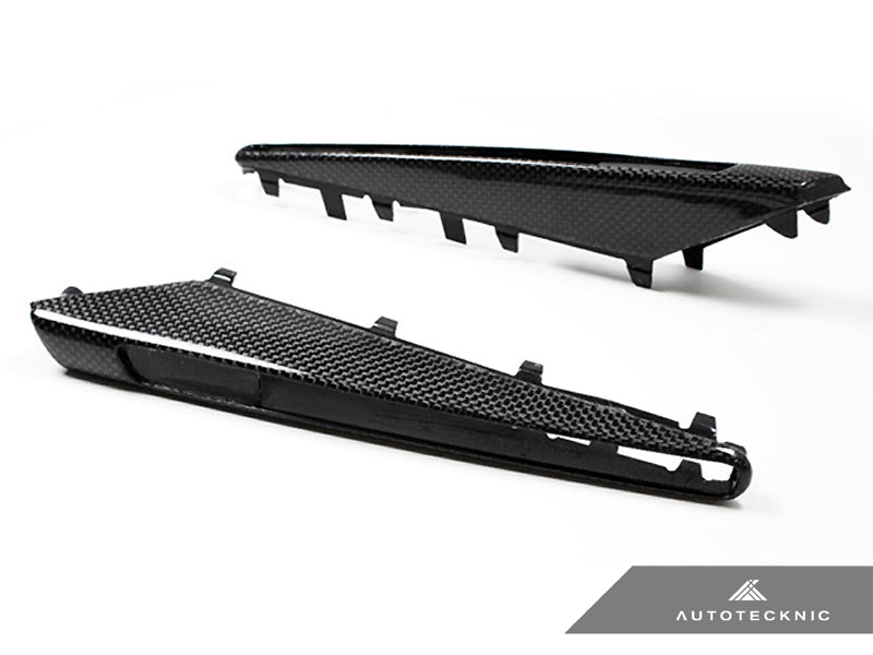 AutoTecknic Replacement Carbon Fiber Fender Gills - E90 Sedan / E92 Coupe / E93 Cabrio | M3