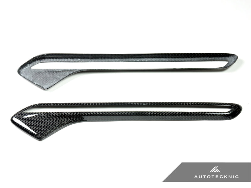 AutoTecknic Dry Carbon Fender Light Trim Set - F06 M6 Gran-Coupe | F12 M6 Cabrio | F13 M6 Coupe