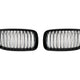 AutoTecknic Glazing Black Front Grille Set - E90/ E91 3-Series LCI