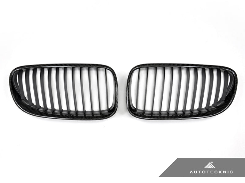 AutoTecknic Carbon Fiber Front Grille Set - E92 Coupe / E93 Cabrio | 3 Series LCI