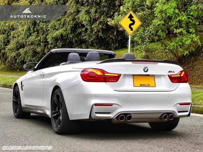 AutoTecknic Carbon Competition Trunk Spoiler - F33 4-Series/ F83 M4 Convertible
