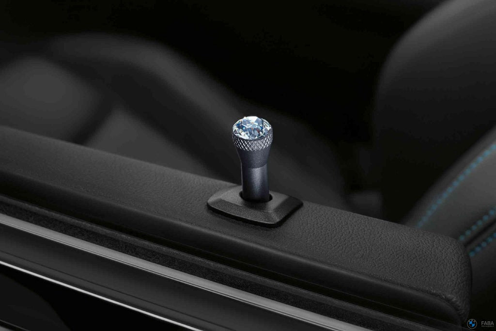 4*Universal Car Door Lock Knob Pins Carbon fiber Auto Interior