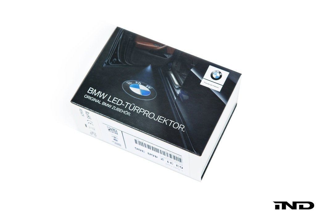  BMW Genuine LED Door Projectors 68mm Light Lamp