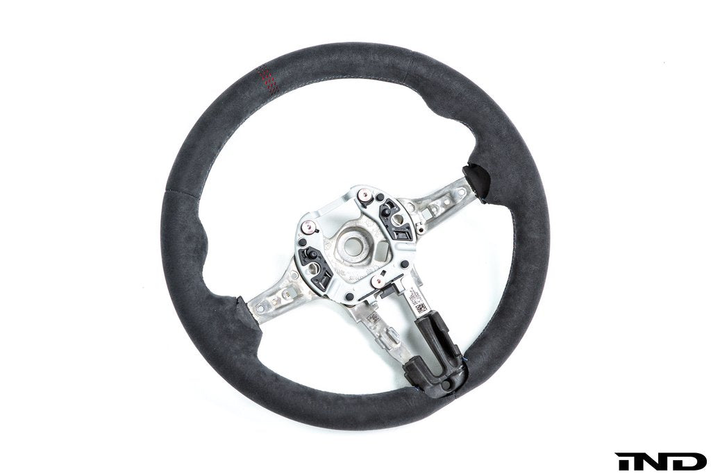 BMW Alcantara Steering Wheel - F87 M2 CS - AutoTecknic USA