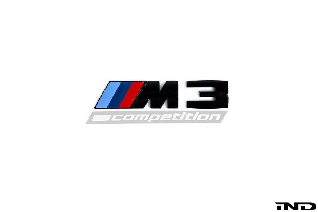 BMW Competition Trunk Emblem - G80 M3
