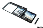 BMW M Performance Black Stainless Steel Plate Frame