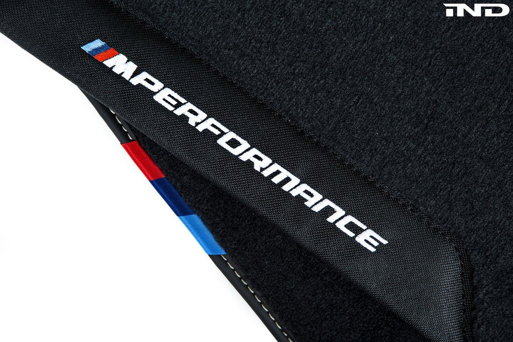 Genuine BMW M Performance Floor Mat Set – Front Left & Right For 4 Series F32 F33 F36 F82 F83
