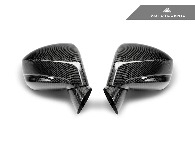 AutoTecknic Replacement Dry Carbon Mirror Covers - Nissan R35 GT-R