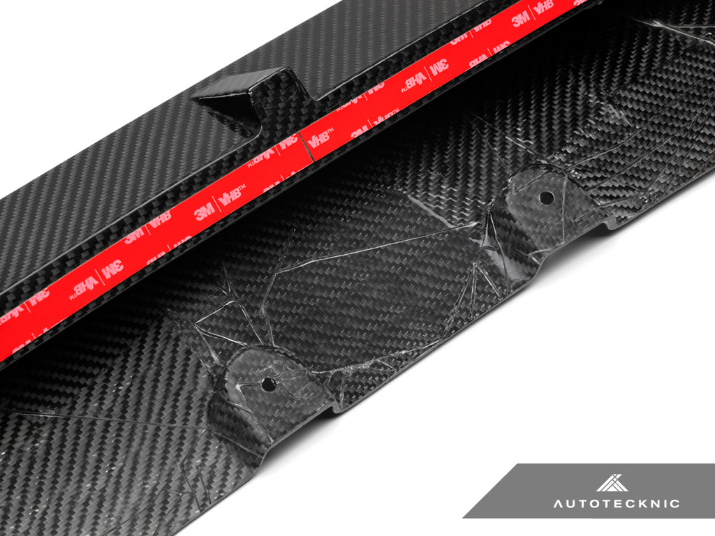 AutoTecknic Performance Dry Carbon Front Lip Set - F95 X5M