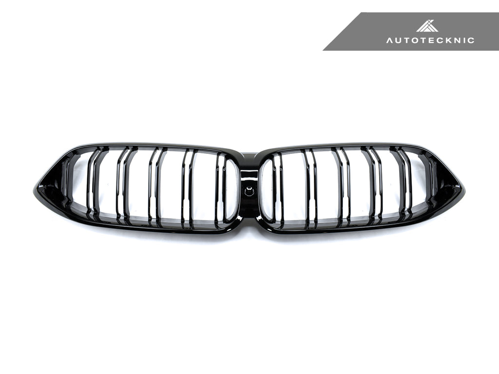 AutoTecknic Painted Glazing Black Dual-Slat Front Grille - G14/ G15/ G16 8-Series