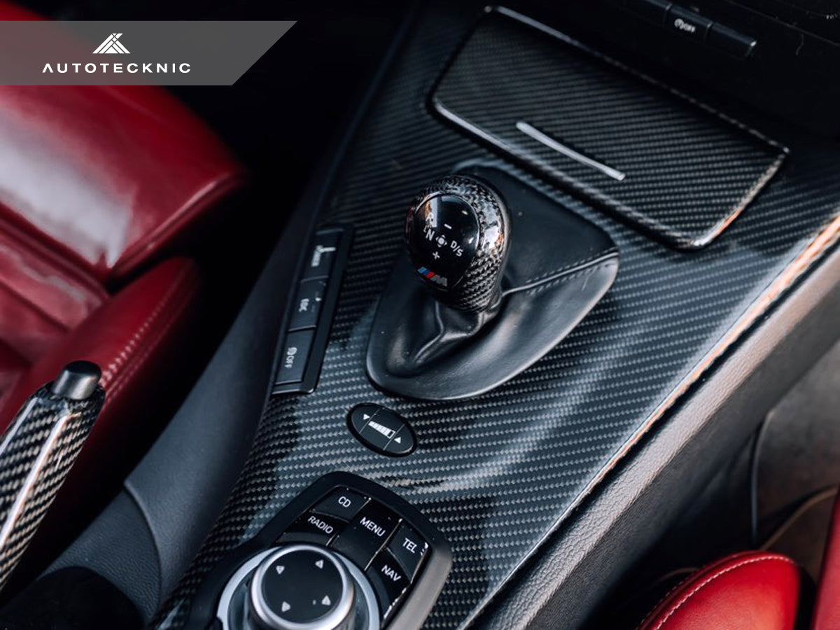 Car Gear Shift Panel Sticker Decal Carbon Fiber Trim Cover fits for BMW E90  E92 E93 2006 2007 2008 2009 2010 2011 Accessories
