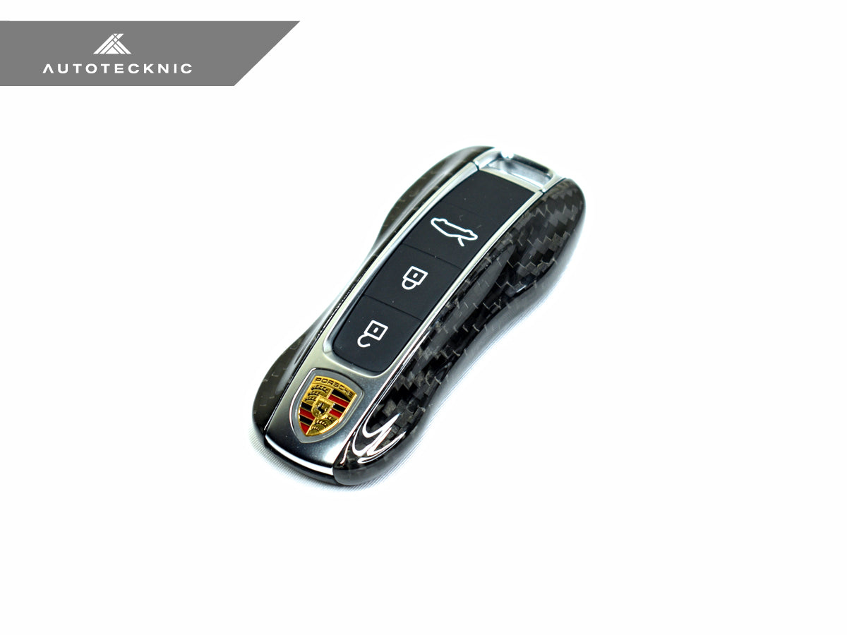 AutoTecknic Dry Carbon Key Remote Trim - Porsche Taycan
