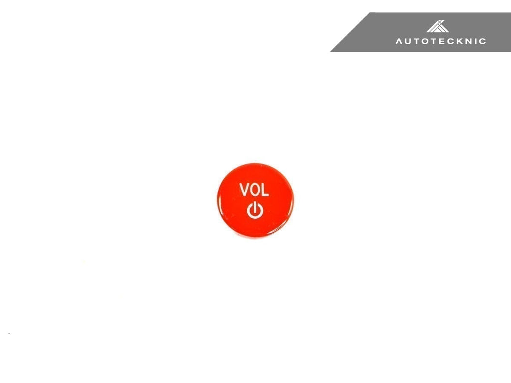 AutoTecknic Bright Red Audio Volume Button - F91/ F92/ F93 M8