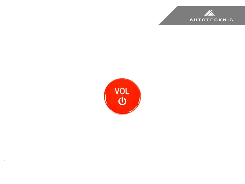 AutoTecknic Bright Red Audio Volume Button - G22/ G23/ G26 4-Series