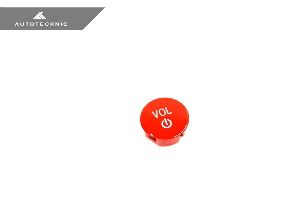 AutoTecknic Bright Red Audio Volume Button - G05 X5 | G06 X6 | G07 X7