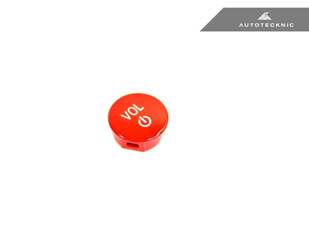 AutoTecknic Bright Red Audio Volume Button - G05 X5 | G06 X6 | G07 X7