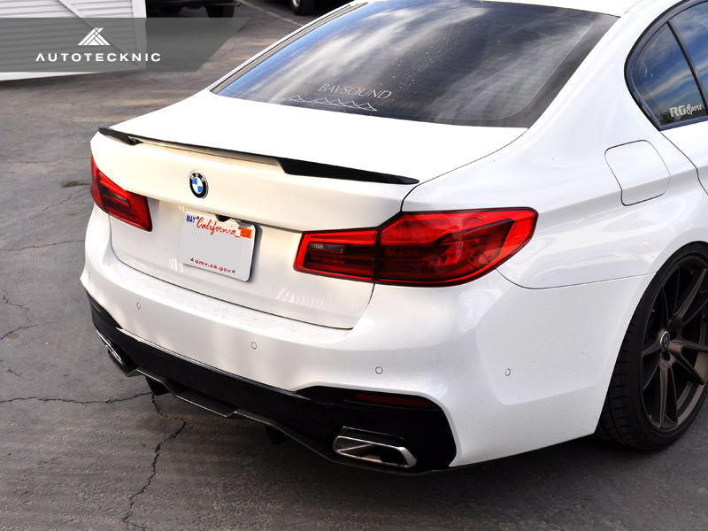AutoTecknic Carbon Competition Extended-Kick Trunk Spoiler - F90 M5 | G30 5-Series - AutoTecknic USA